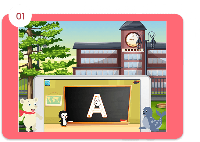 Best learning app for kids, fun with alphabet